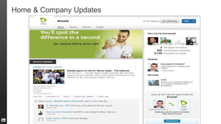 Home & Company Updates
 