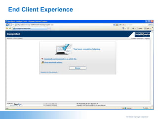 End Client Experience