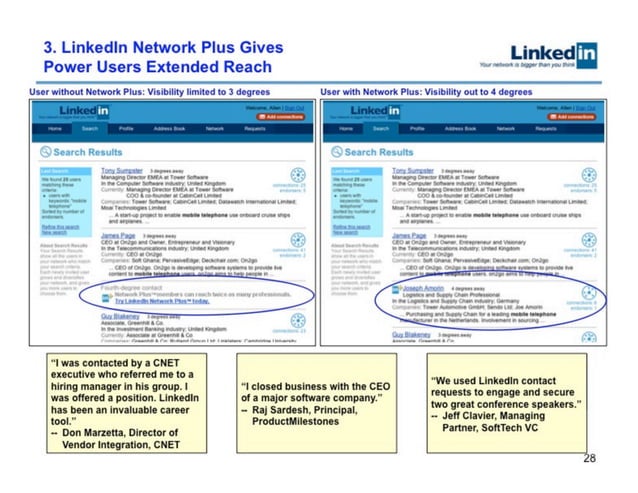 LinkedIn 슬라이드 28