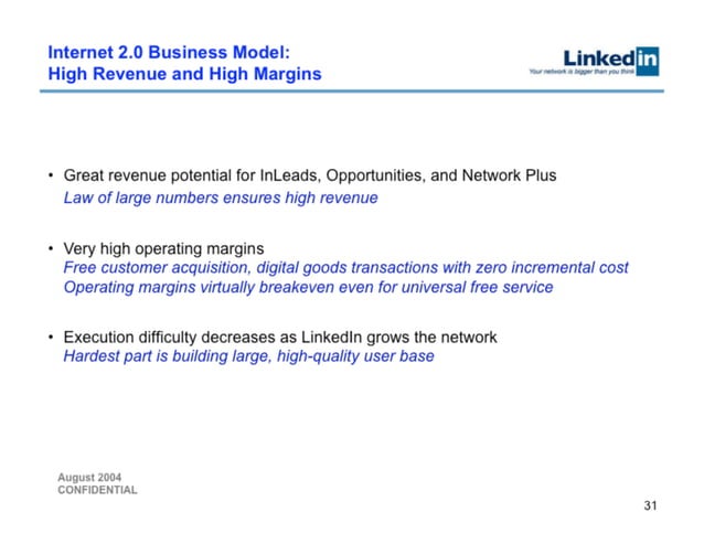LinkedIn 슬라이드 31