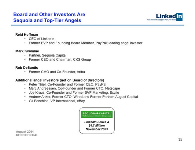 LinkedIn 슬라이드 35