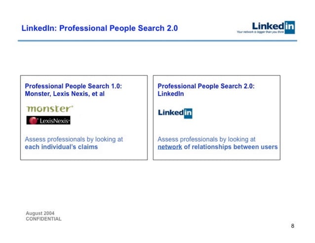 LinkedIn 슬라이드 8