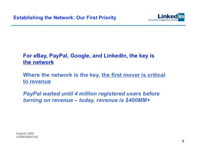 LinkedIn 슬라이드 9