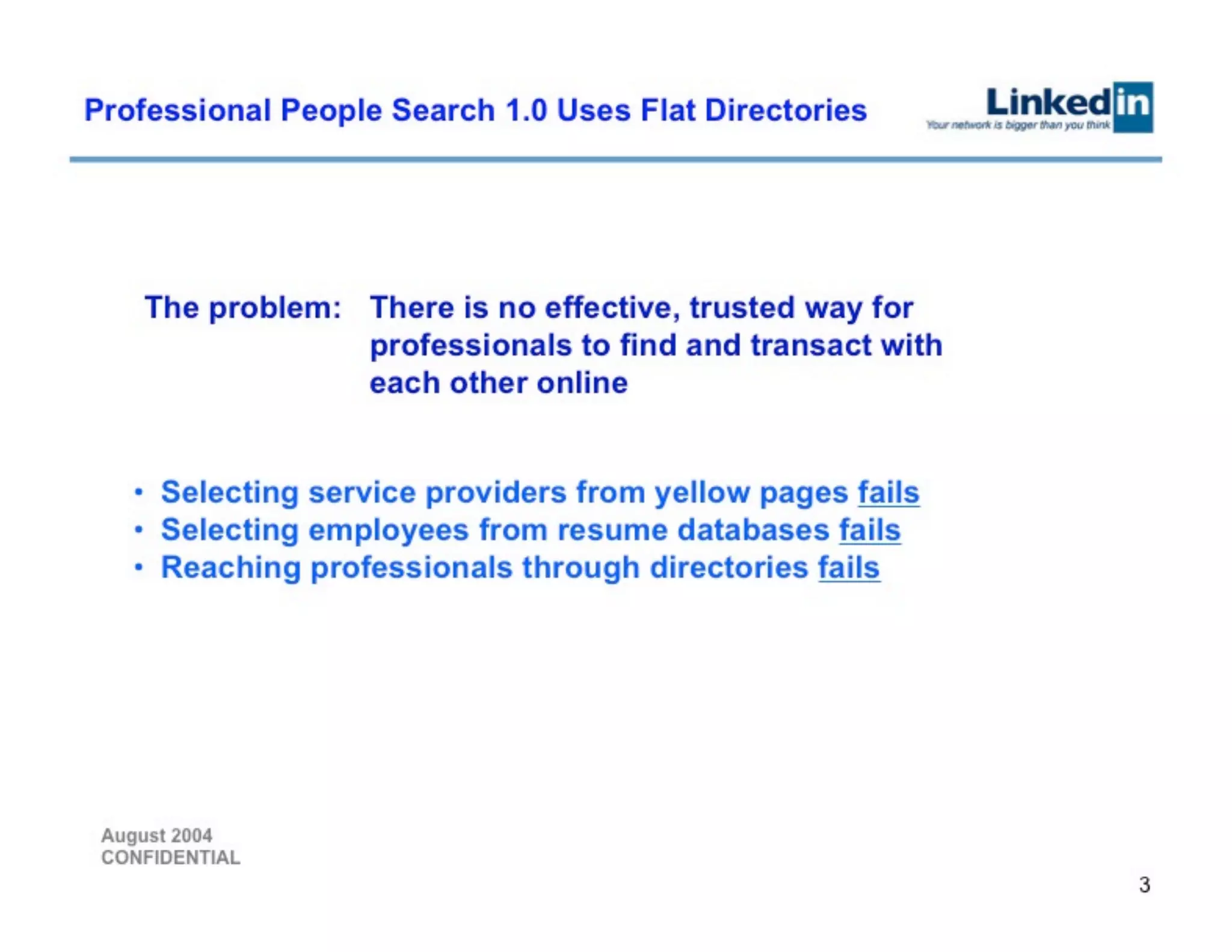 Linkedin Series B Pitch Deck