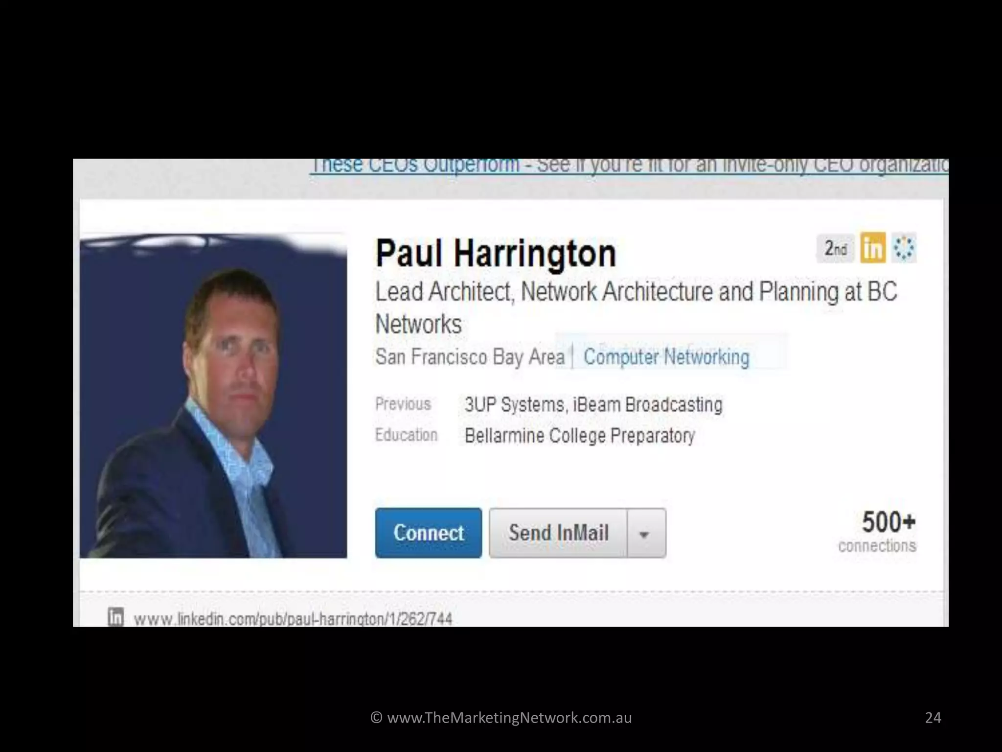 © www.TheMarketingNetwork.com.au 24
 