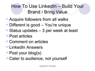 LinkedIn Elevate | PPT