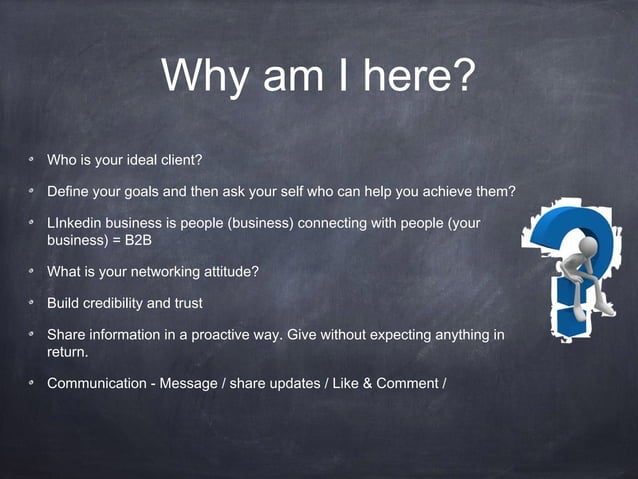 Linkedin Facebook Introduction Ppt