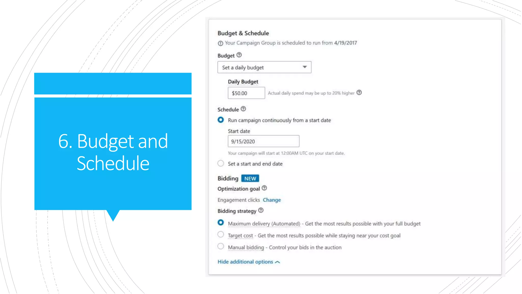 6.Budgetand
Schedule
 