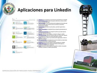 Aplicaciones para Linkedin  