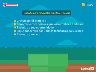 Linkedin para estudantes em 5 fases rápidas
 