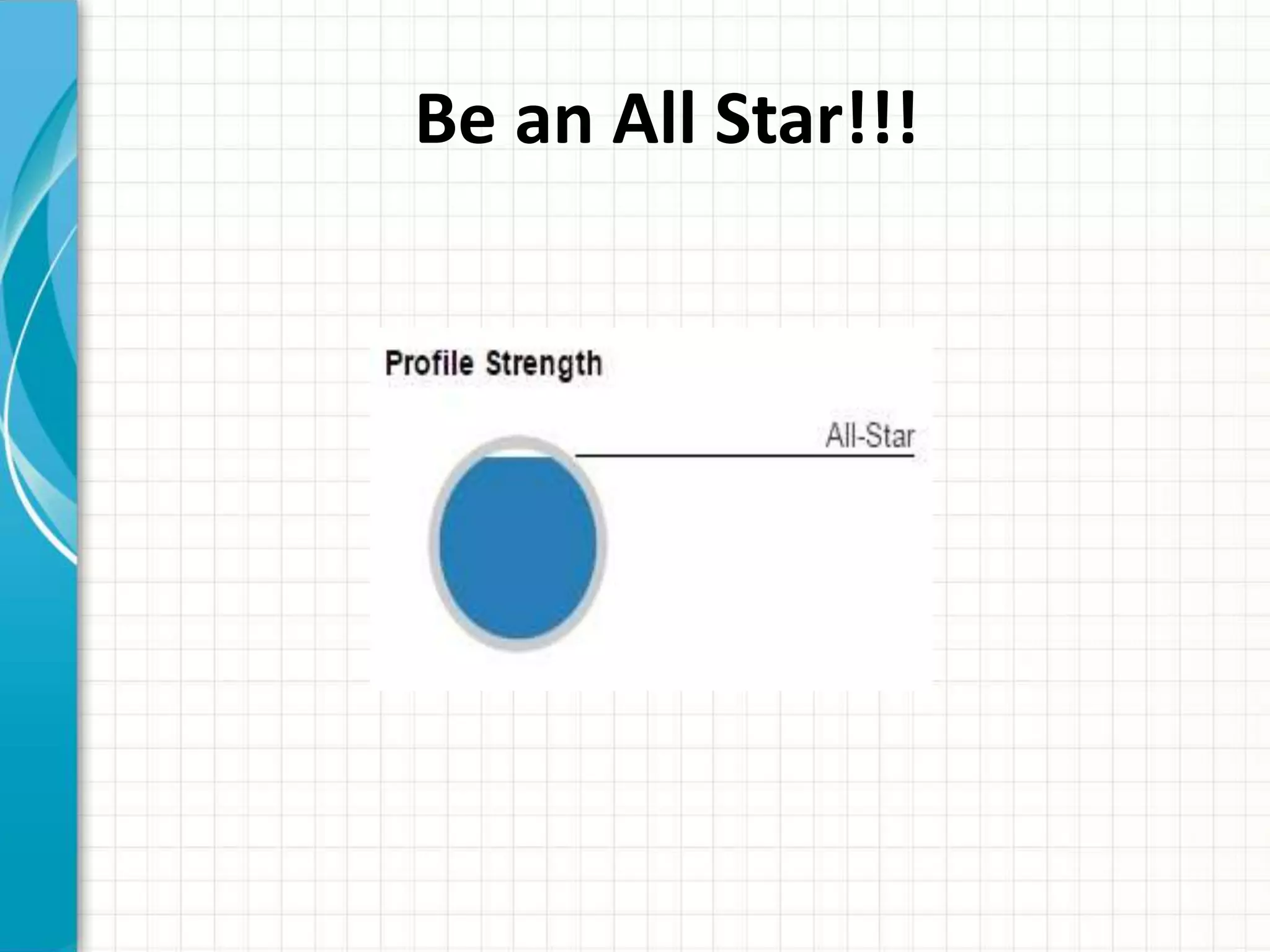 Be an All Star!!!
 