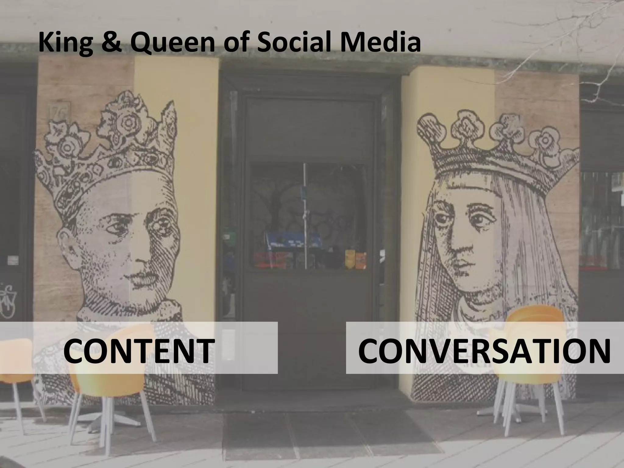 King & Queen of Social Media CONTENT CONVERSATION 