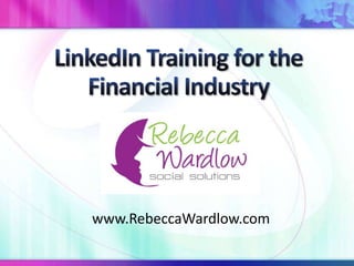 www.RebeccaWardlow.com

 