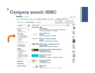 +
    Company search: HSBC
 