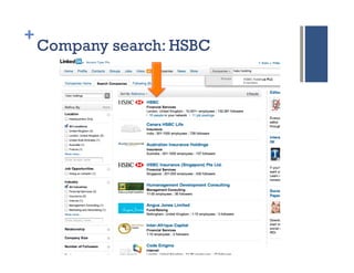 +
    Company search: HSBC
 