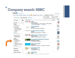+
    Company search: HSBC
 