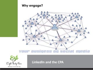 LinkedIn
Why engage?
 