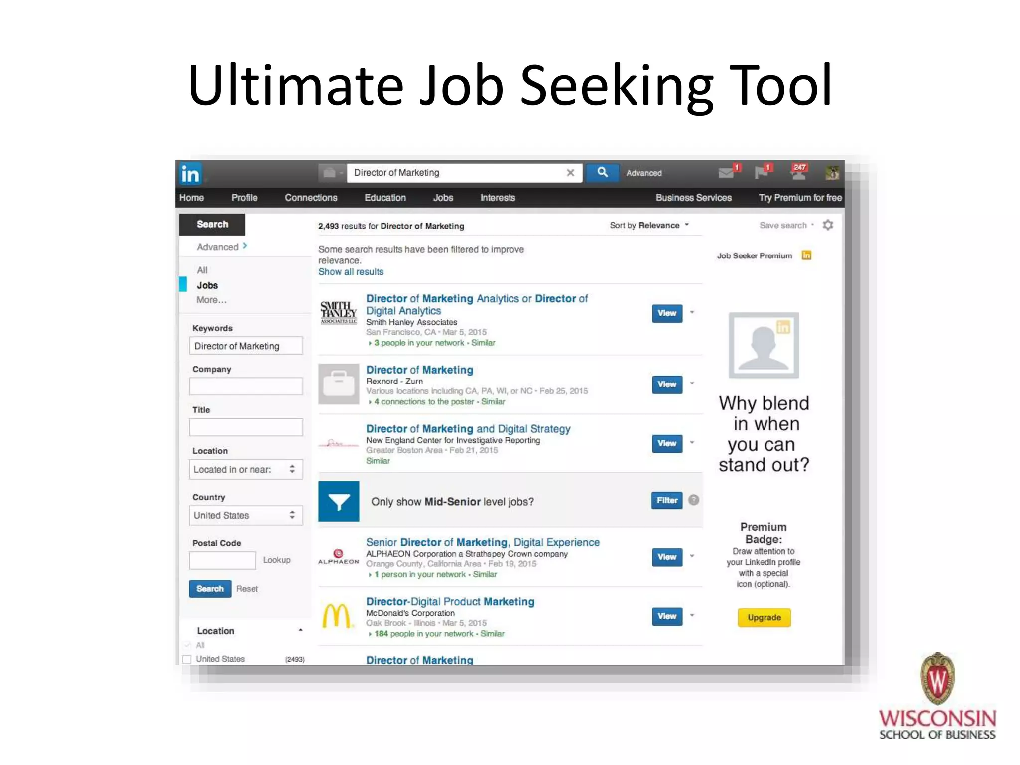 Ultimate Job Seeking Tool
 