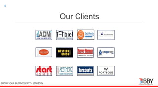 Our Clients
thedigitalinstitute.com.au
4
GROW YOUR BUSINESS WITH LINKEDIN
 