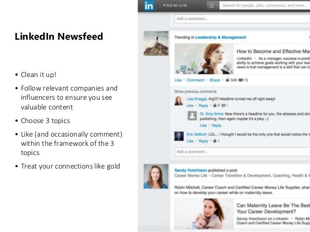 Tech Talk How To Raise Your Profile With Linkedin - linkedin