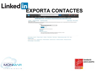 Linkedin gran xarxa professional Slide 16