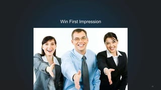 Win First Impression 
#LinkedInMktg 16 
 