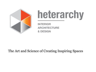 The Art and Science of Creating Inspiring Spaces   