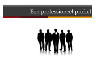 Een professioneel profiel
 