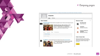 LINKEDIN - Christelle Letist 146
# Company pages
 