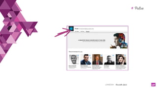 LINKEDIN - Christelle Letist 147
# Pulse
 