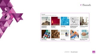 LINKEDIN - Christelle Letist 148
# Channels
 