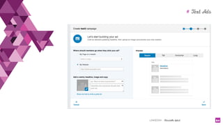 LINKEDIN - Christelle Letist 84
# Text Ads
 