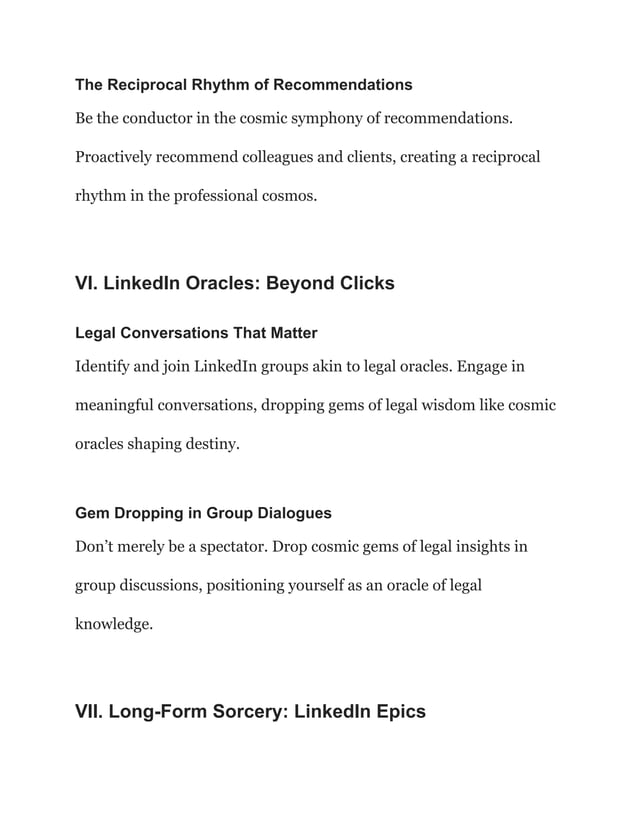 LinkedIn is essential for lawyers | PDF