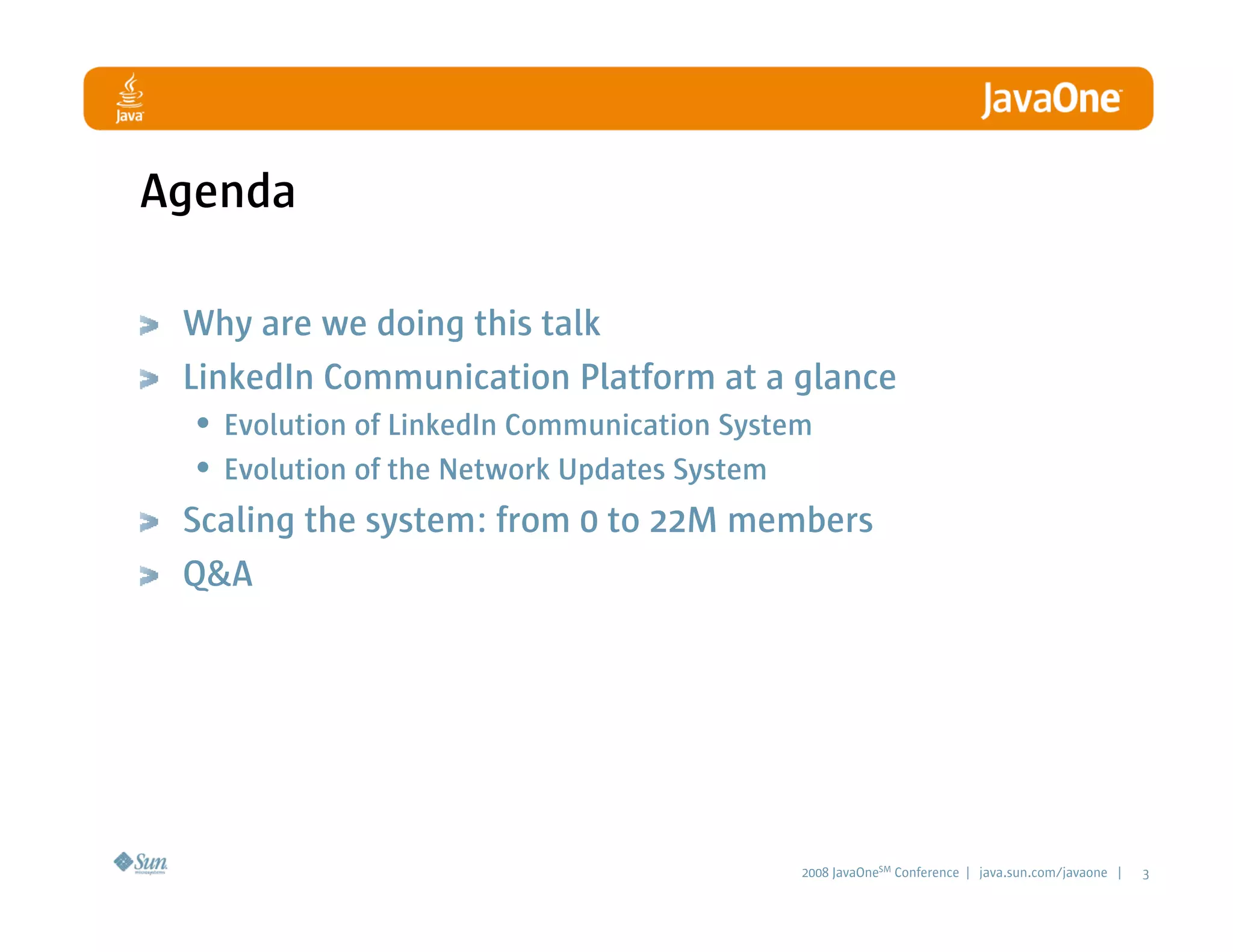 LinkedIn Communication Architecture