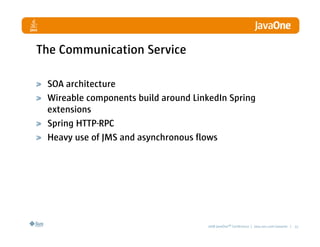 LinkedIn Communication Architecture