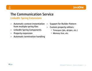 LinkedIn Communication Architecture
