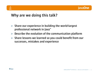 LinkedIn Communication Architecture