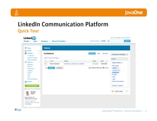 LinkedIn Communication Architecture