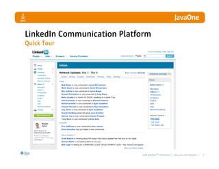 LinkedIn Communication Architecture