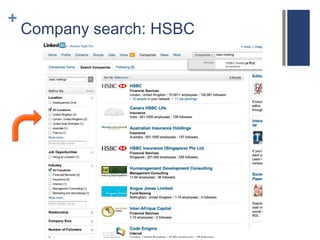+
    Company search: HSBC
 