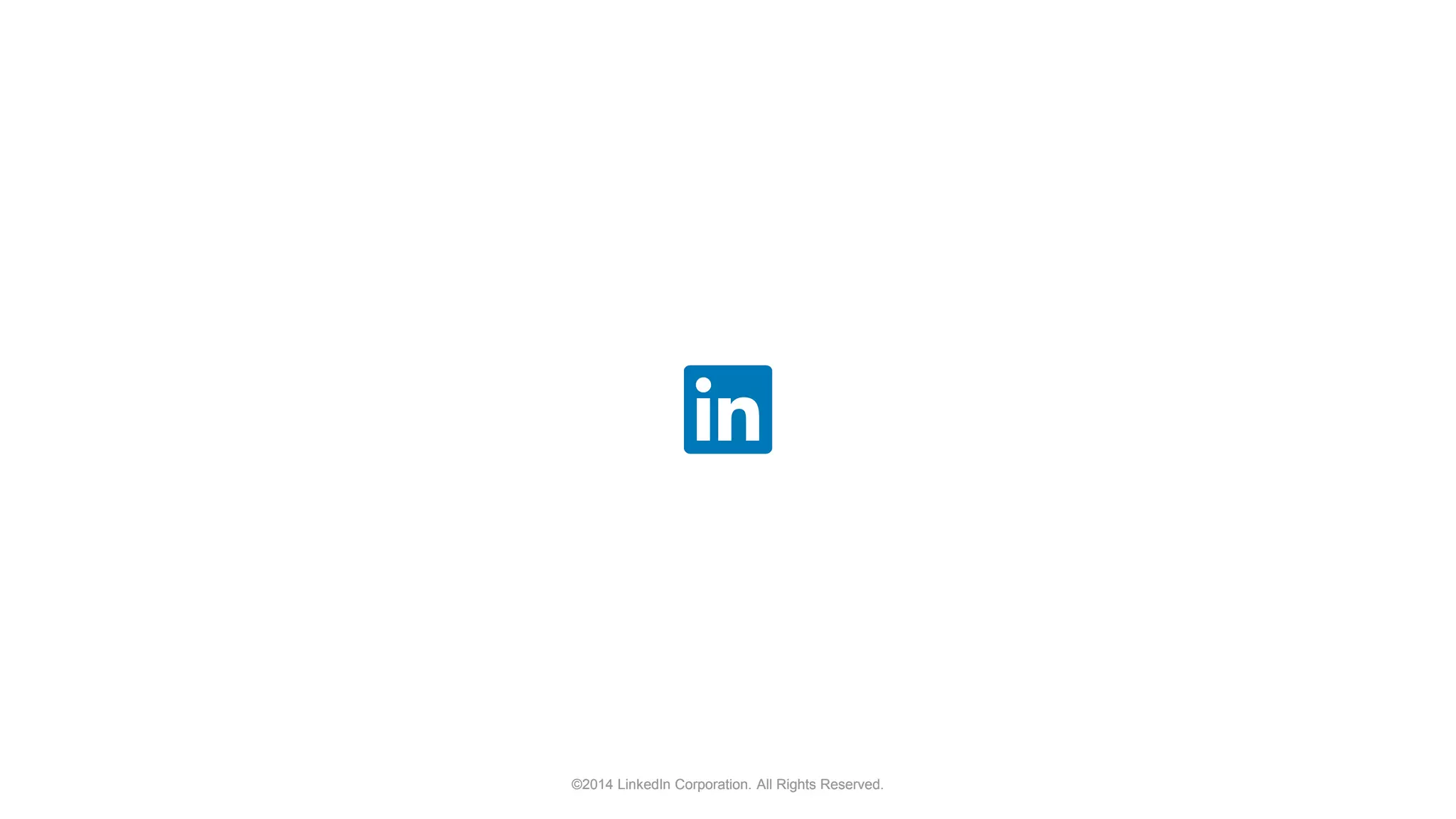 ©2014 LinkedIn Corporation. All Rights Reserved.©2014 LinkedIn Corporation. All Rights Reserved.
 