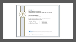 LinkedIn Learning Certificates of Completion - Skills