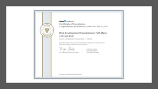 LinkedIn Learning Certificates of Completion - Skills