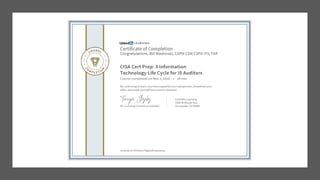 LinkedIn Learning Certificates of Completion - Skills
