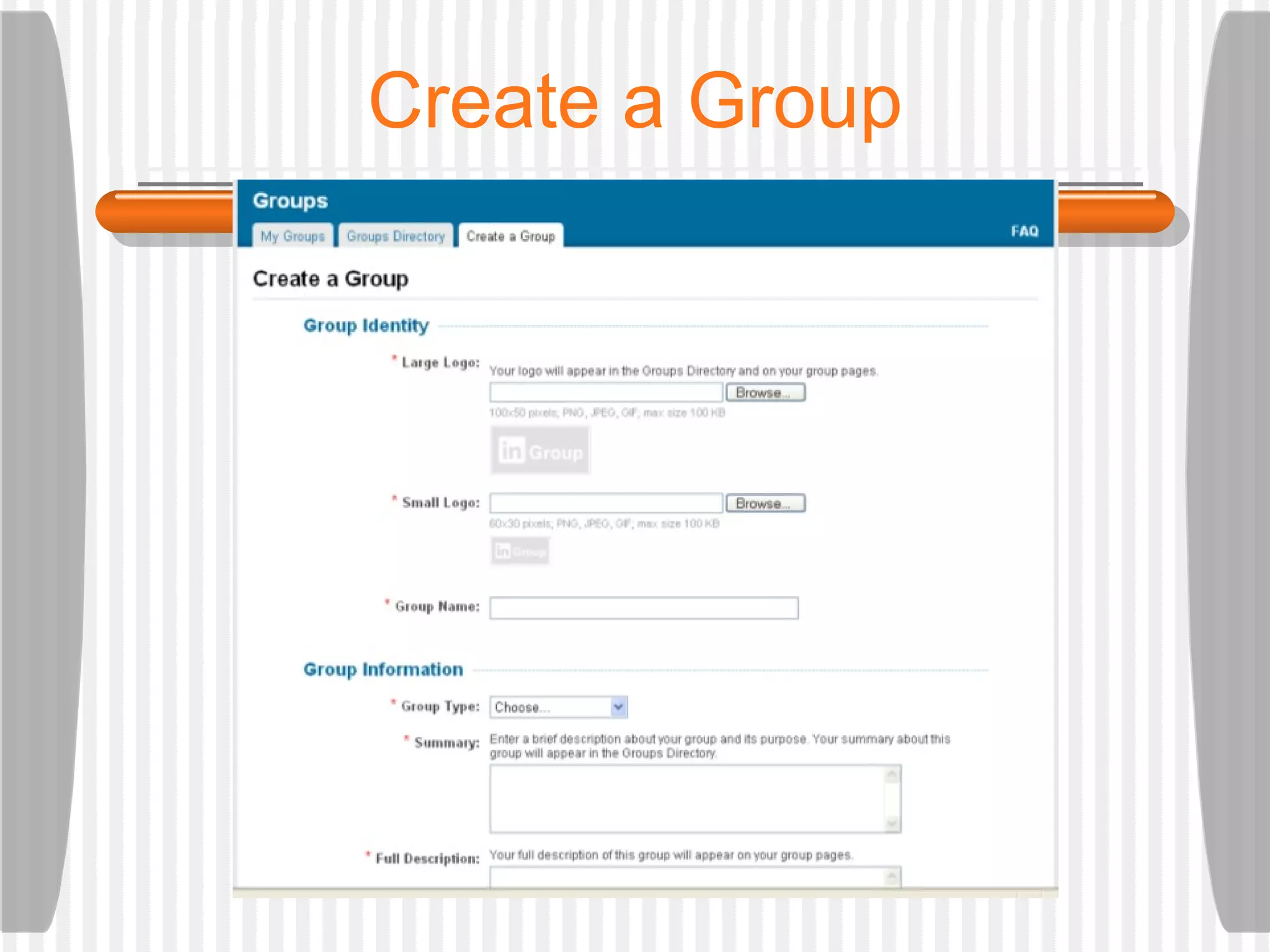 Create a Group 