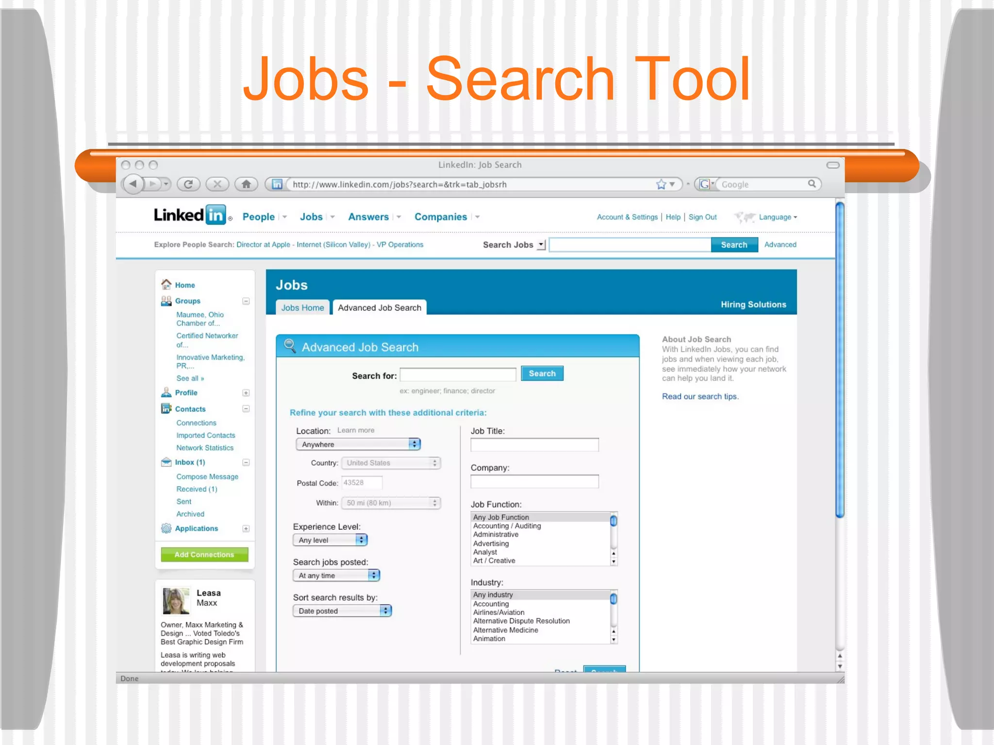 Jobs - Search Tool 
