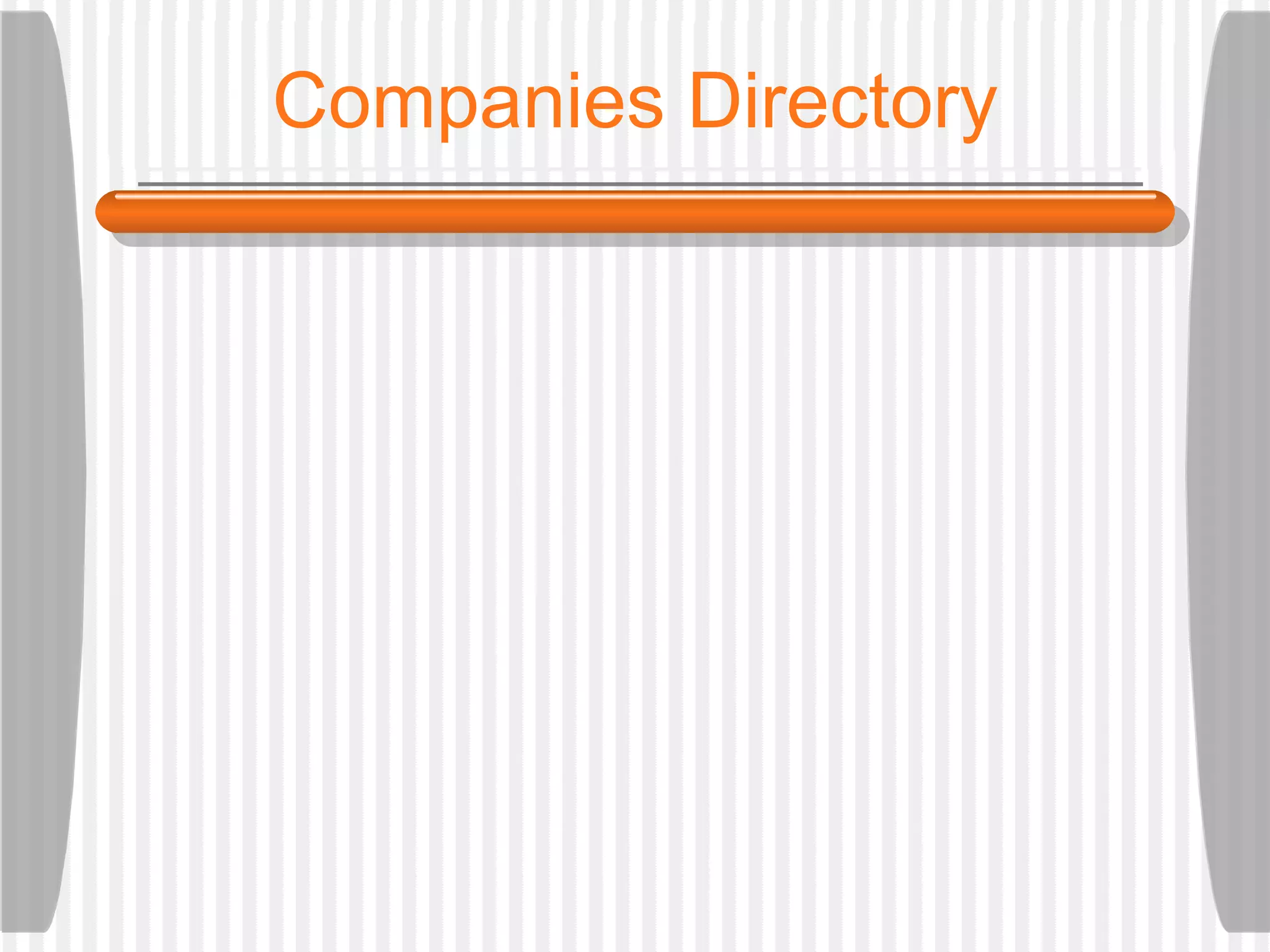 Companies Directory 