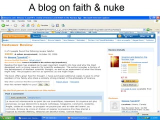 A blog on faith & nuke 