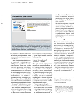 Linked in mekka biznesu dla marek | PDF