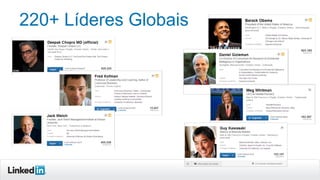 220+ Líderes Globais
 